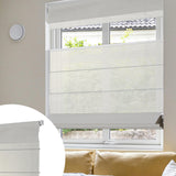 No-Drill Top Down Bottom Up (TDBU) Cordless Roman Shades