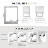 Cordless Roman Shades