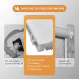 Cordless Roman Shades