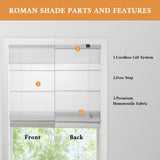 Cordless Roman Shades