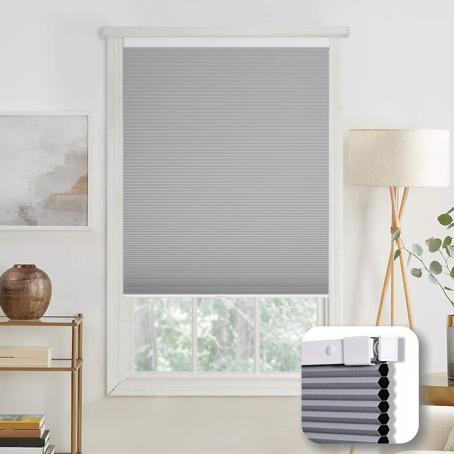 No-Drill Cordless Cellular Shades