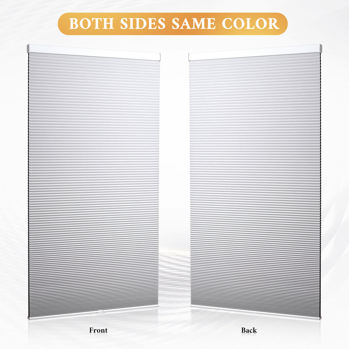 No-Drill Cordless Cellular Shades
