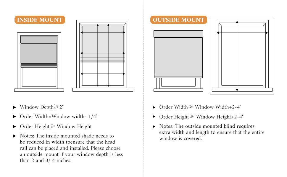 Cordless Roman Shades