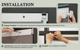 No-Drill Cordless Cellular Shades